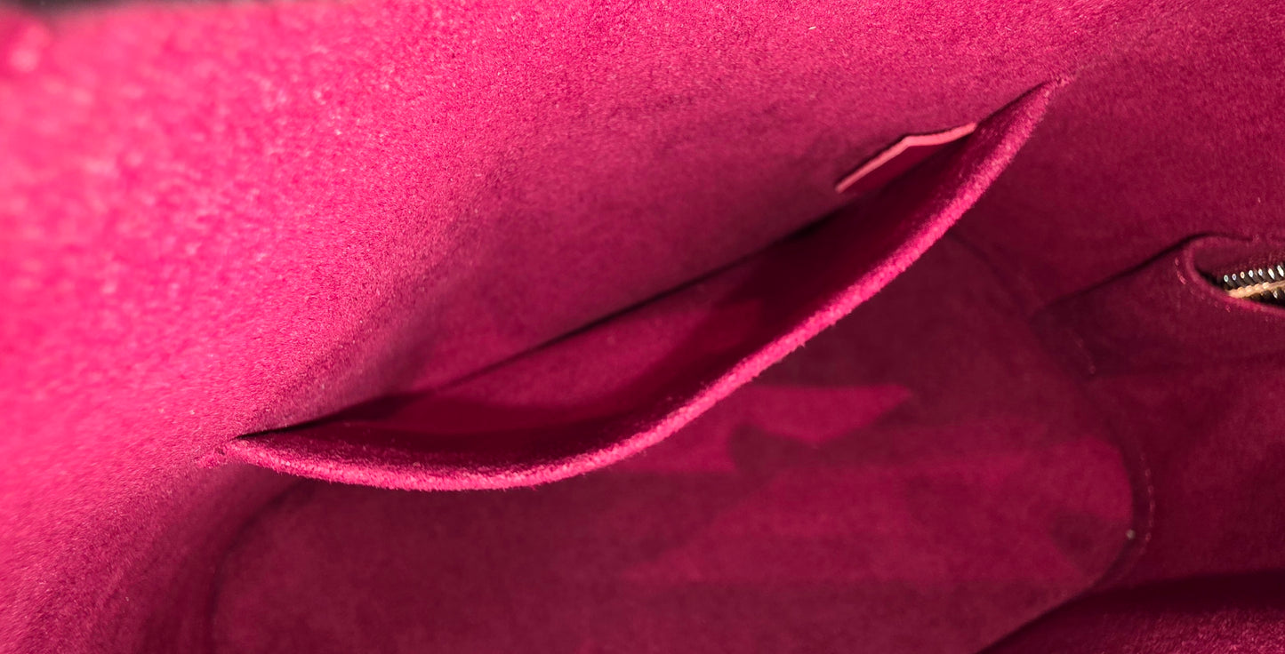 Authentic Louis Vuitton Alma BB Epi Leather in Fuchsia