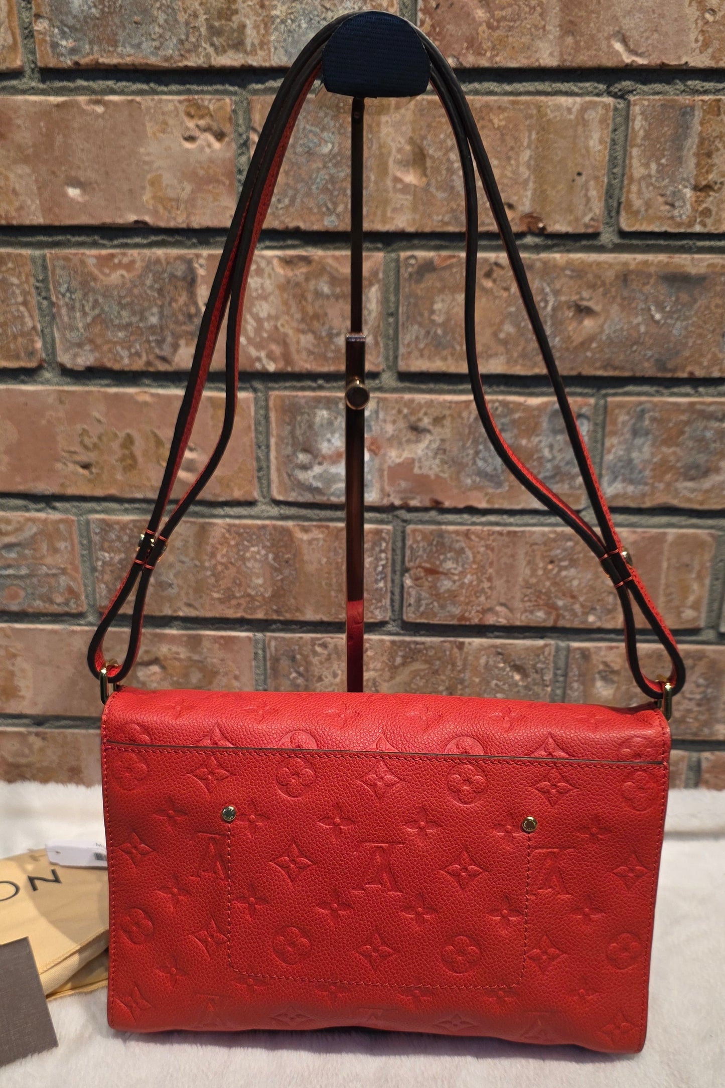 Authentic Louis Vuitton Fascinante Empreinte Red