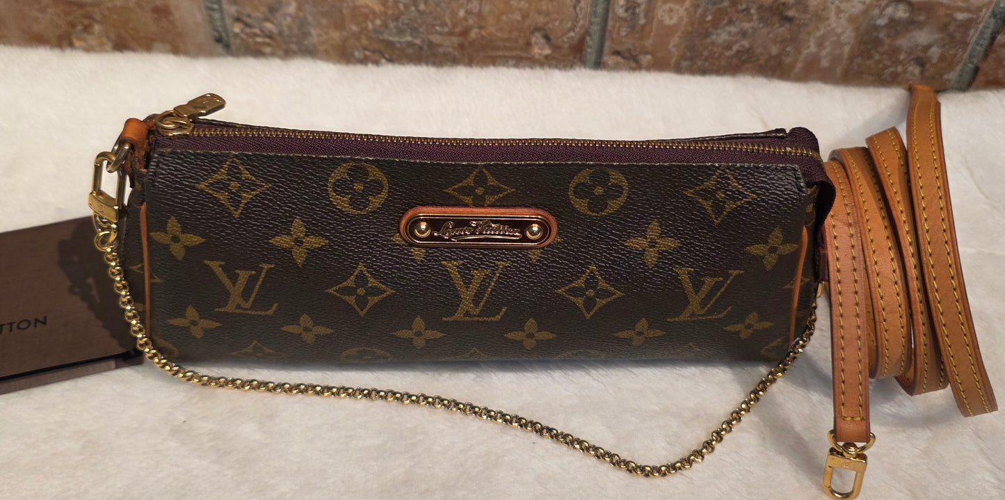 Authentic Louis Vuitton Eva Monogram