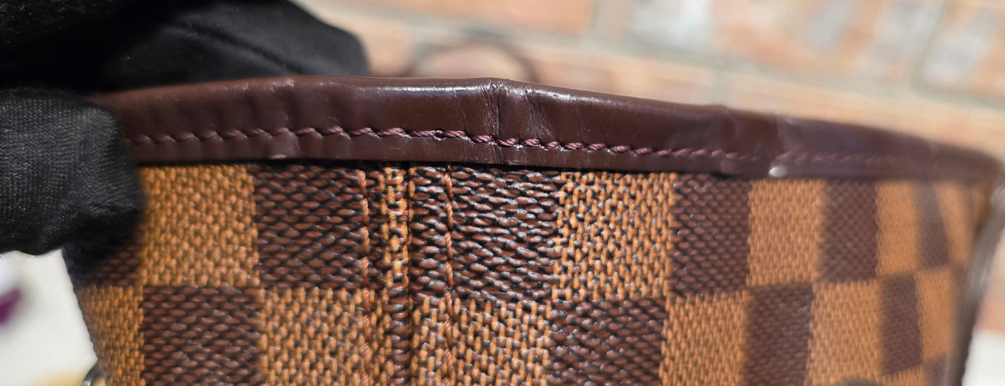 Authentic Louis Vuitton Neverfull MM Damier Ebene