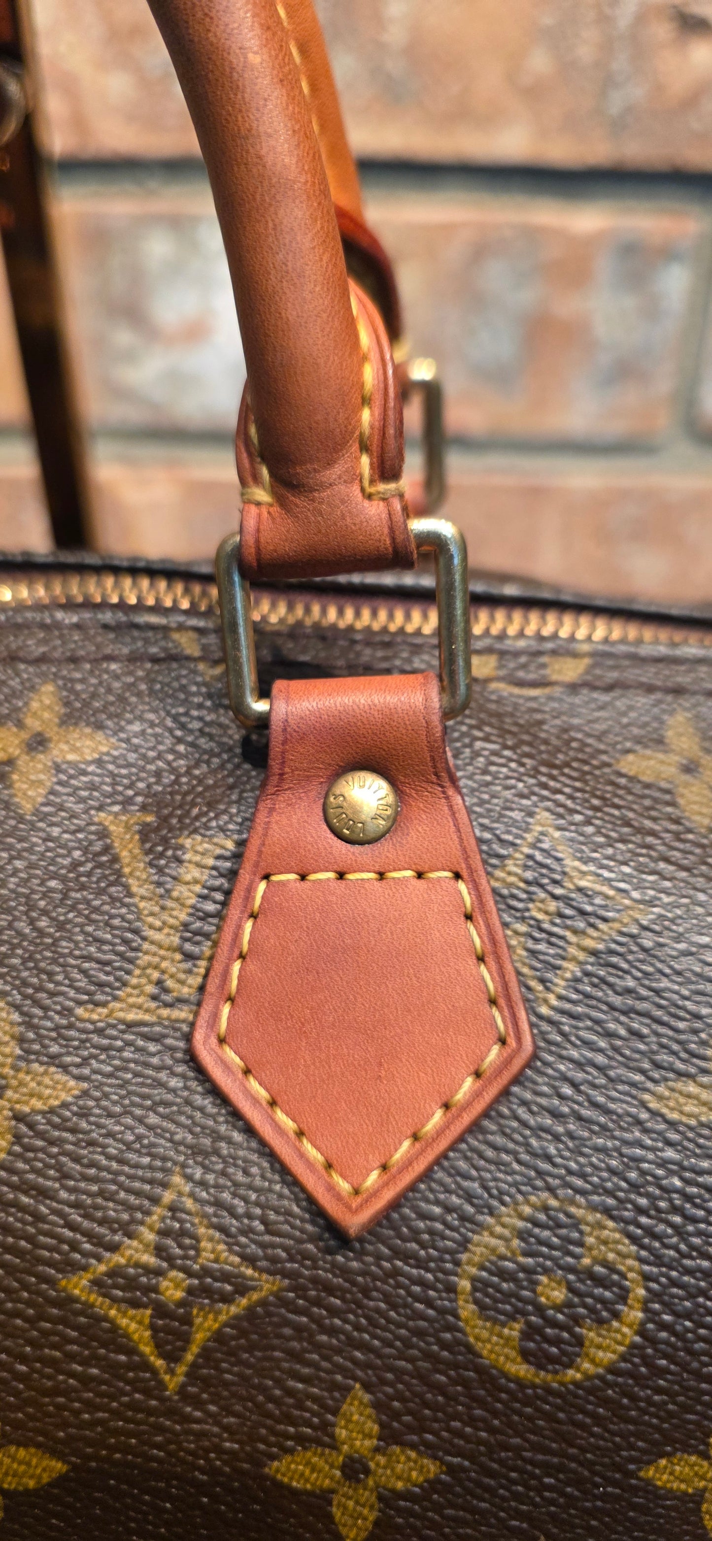 Authentic Louis Vuitton Speedy 35 Monogram