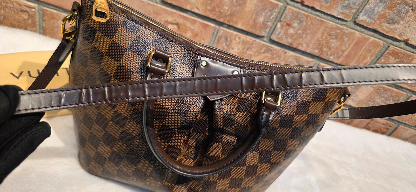 Authentic Louis Vuitton Siena PM Damier Ebene