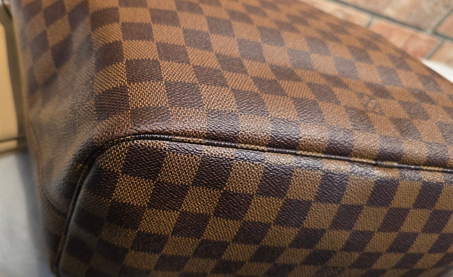 Authentic Louis Vuitton Neverfull MM Damier Ebene