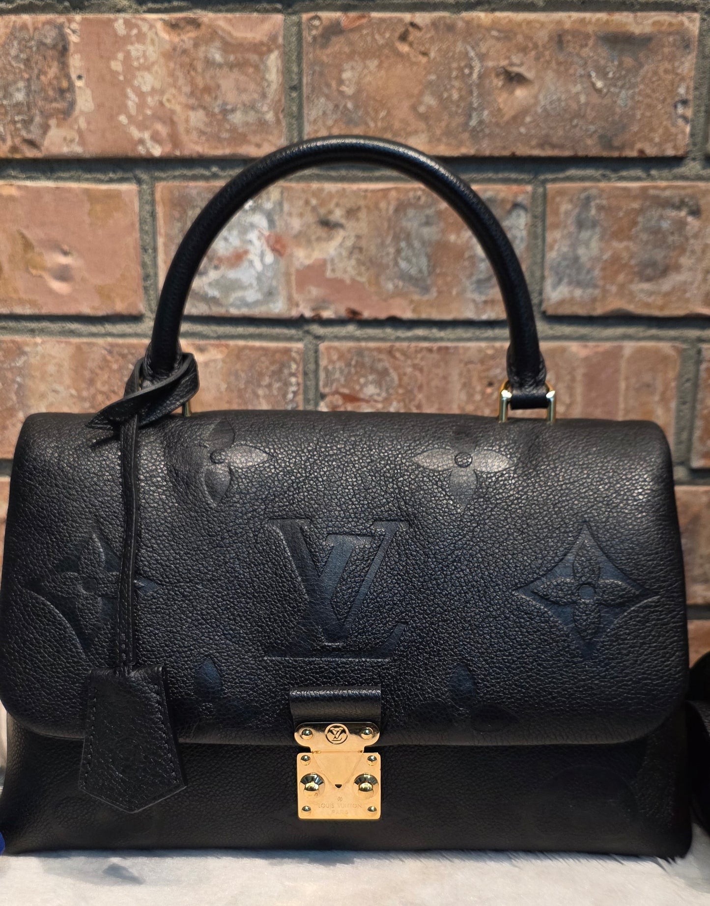 Authentic Louis Vuitton Madeleine MM Empreinte Noir