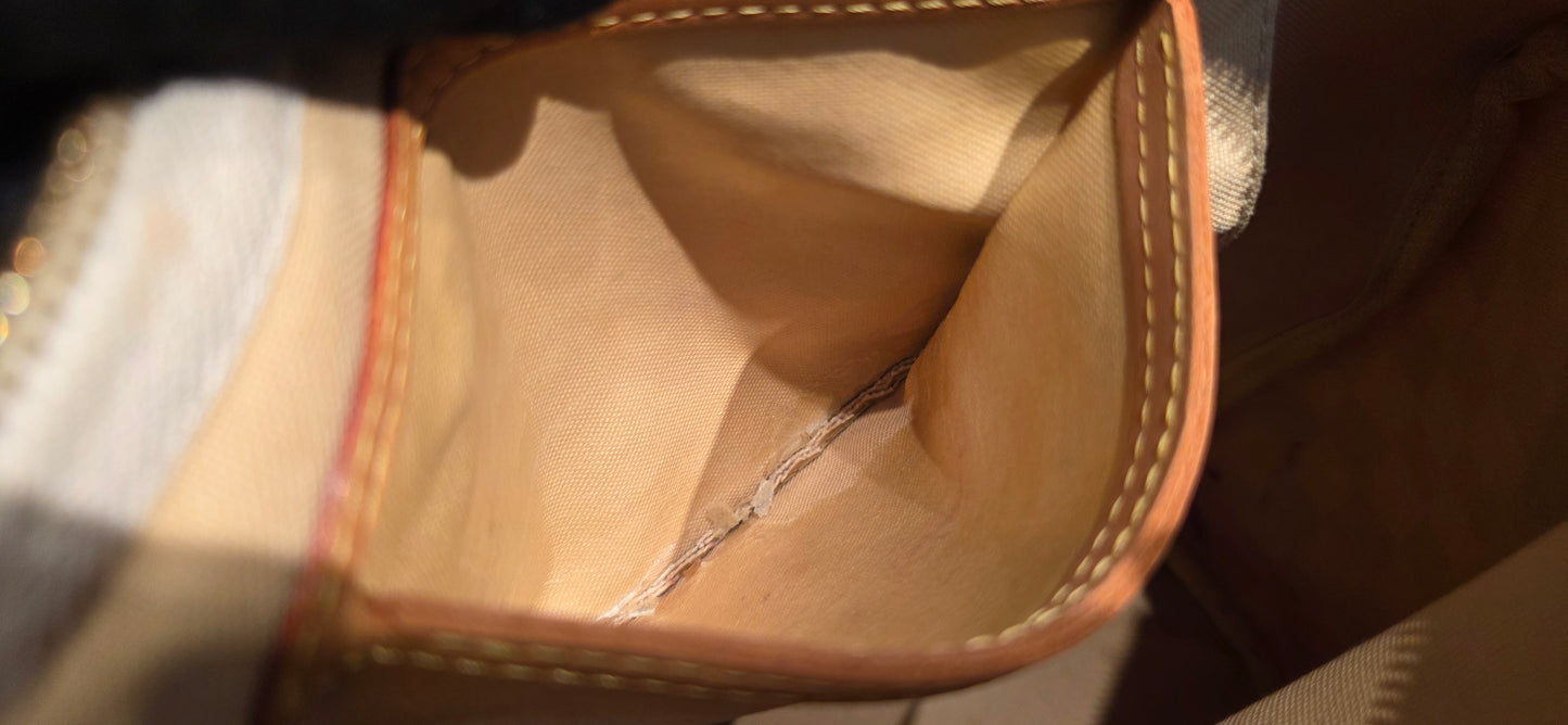 Authentic Louis Vuitton Speedy 30 Damier Azur