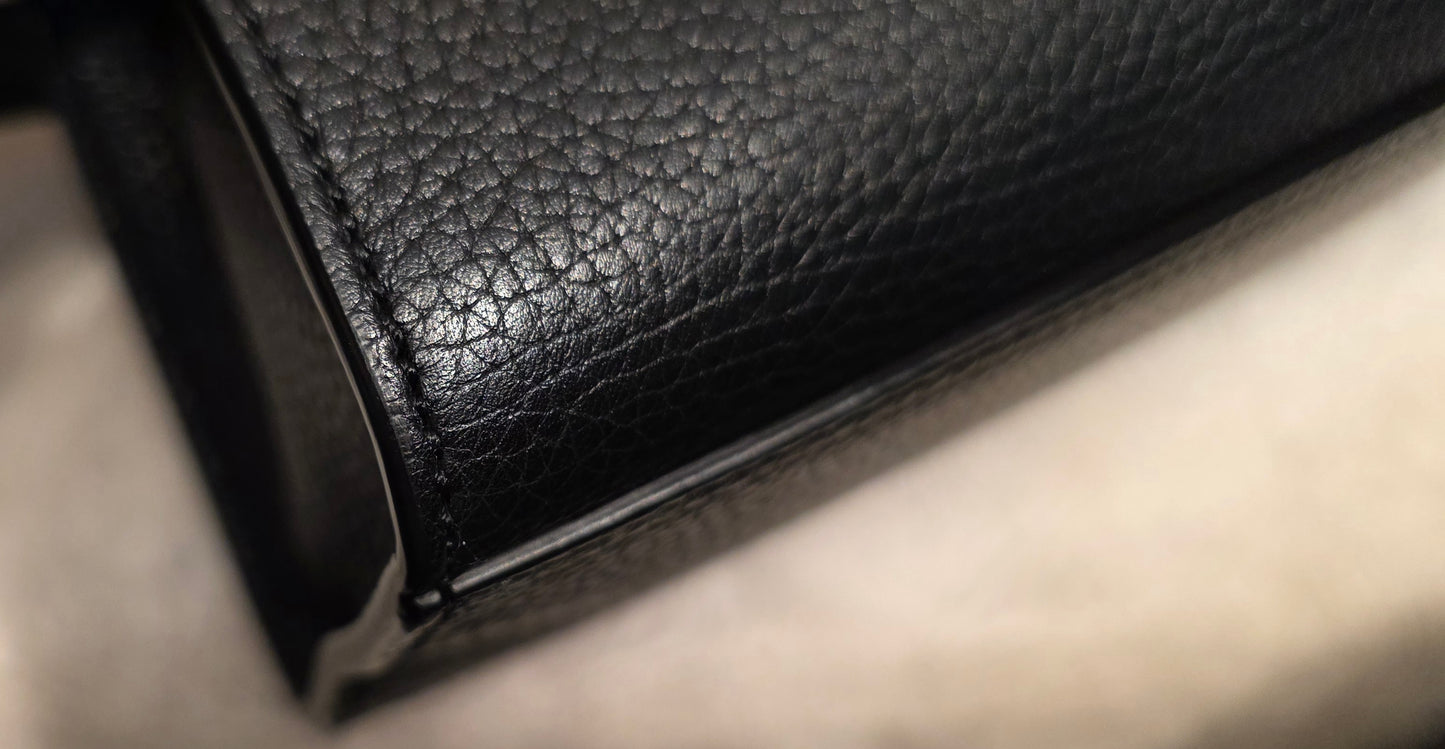 Authentic GG Marmont Top Handle Mini Black