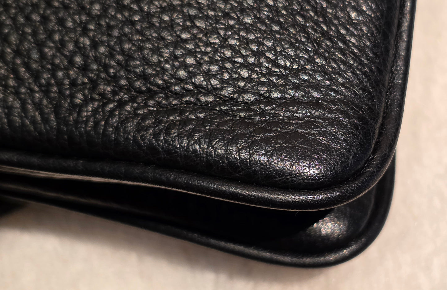 Authentic Prada Bandoliera Vitello Phenix Crossbody Bag