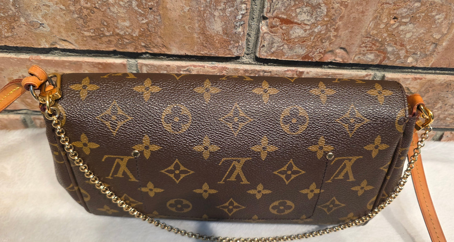 Authentic Louis Vuitton Favorite MM Monogram