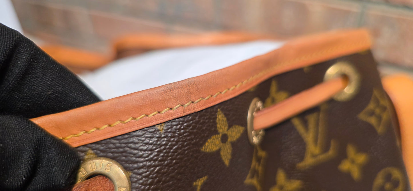 Authentic Louis Vuitton Petite Noe Monogram