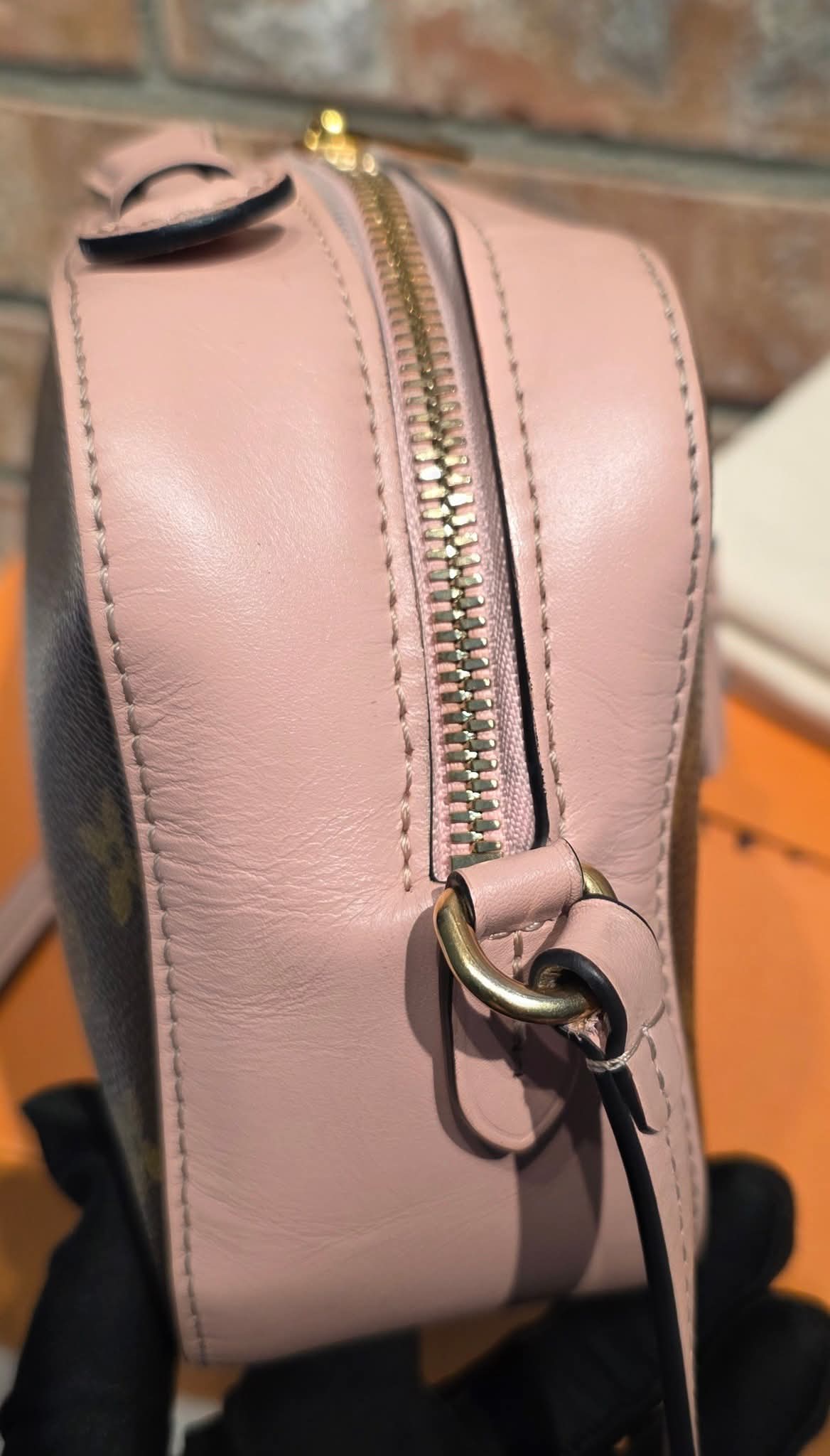 Authentic Louis Vuitton Saintonge Rose Poudre
