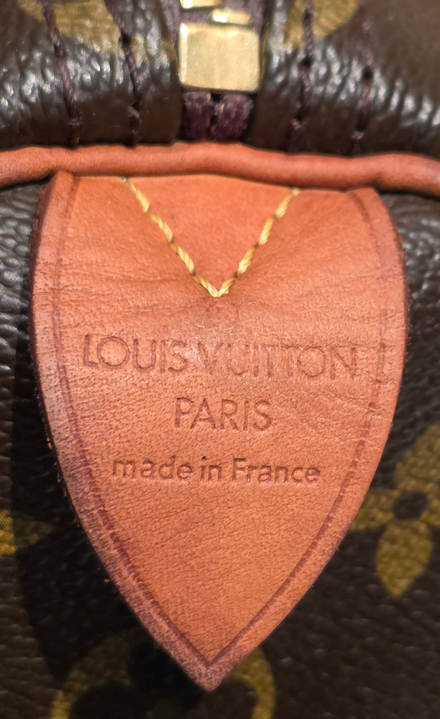 Authentic Louis Vuitton Speedy 35 Monogram