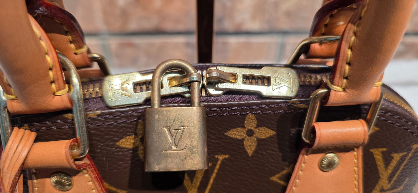 Authentic Louis Vuitton Alma BB Monogram