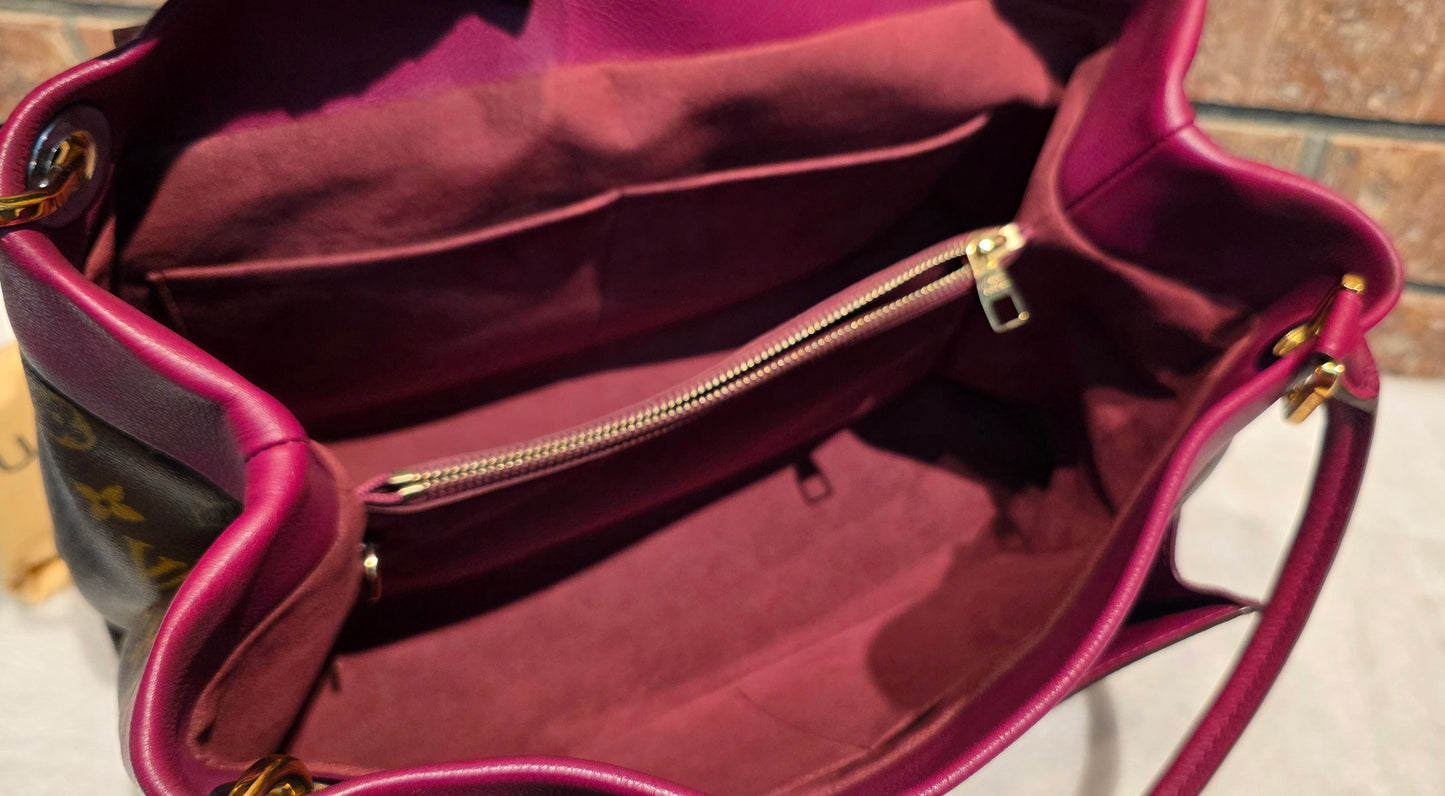 Authentic Louis Vuitton Olympe in Aurore