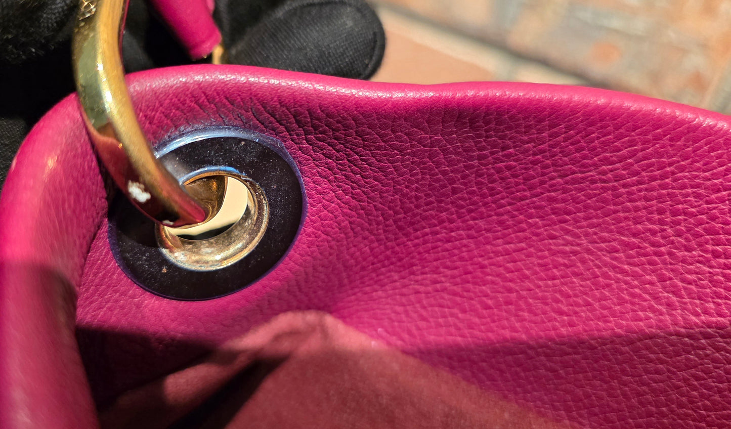 Authentic Louis Vuitton Olympe in Aurore