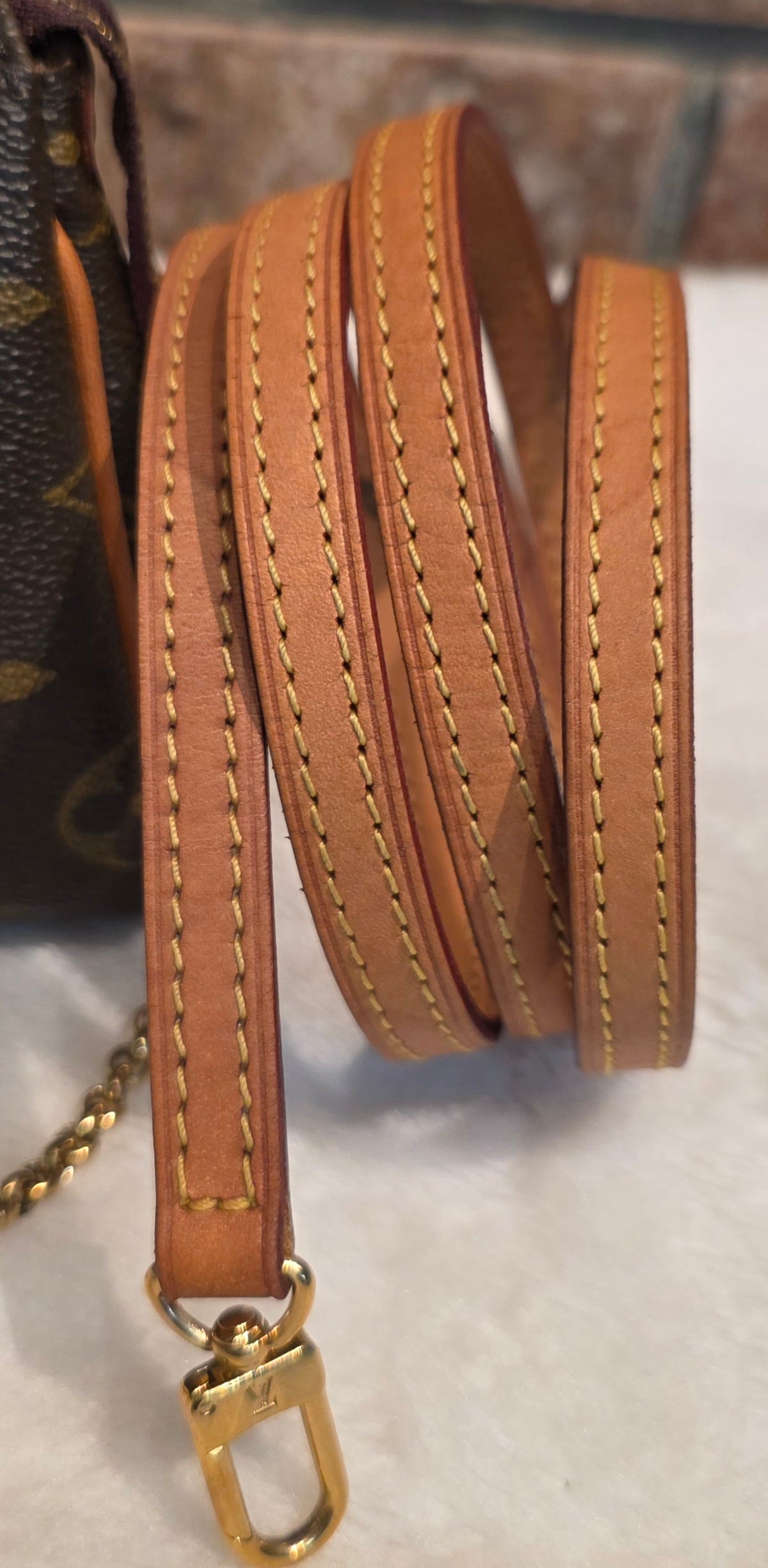 Authentic Louis Vuitton Eva Monogram
