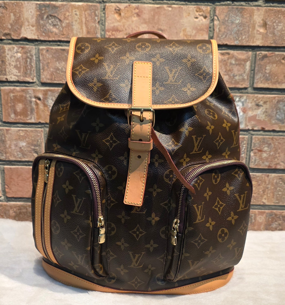 Authentic Louis Vuitton Bosphore Backpack