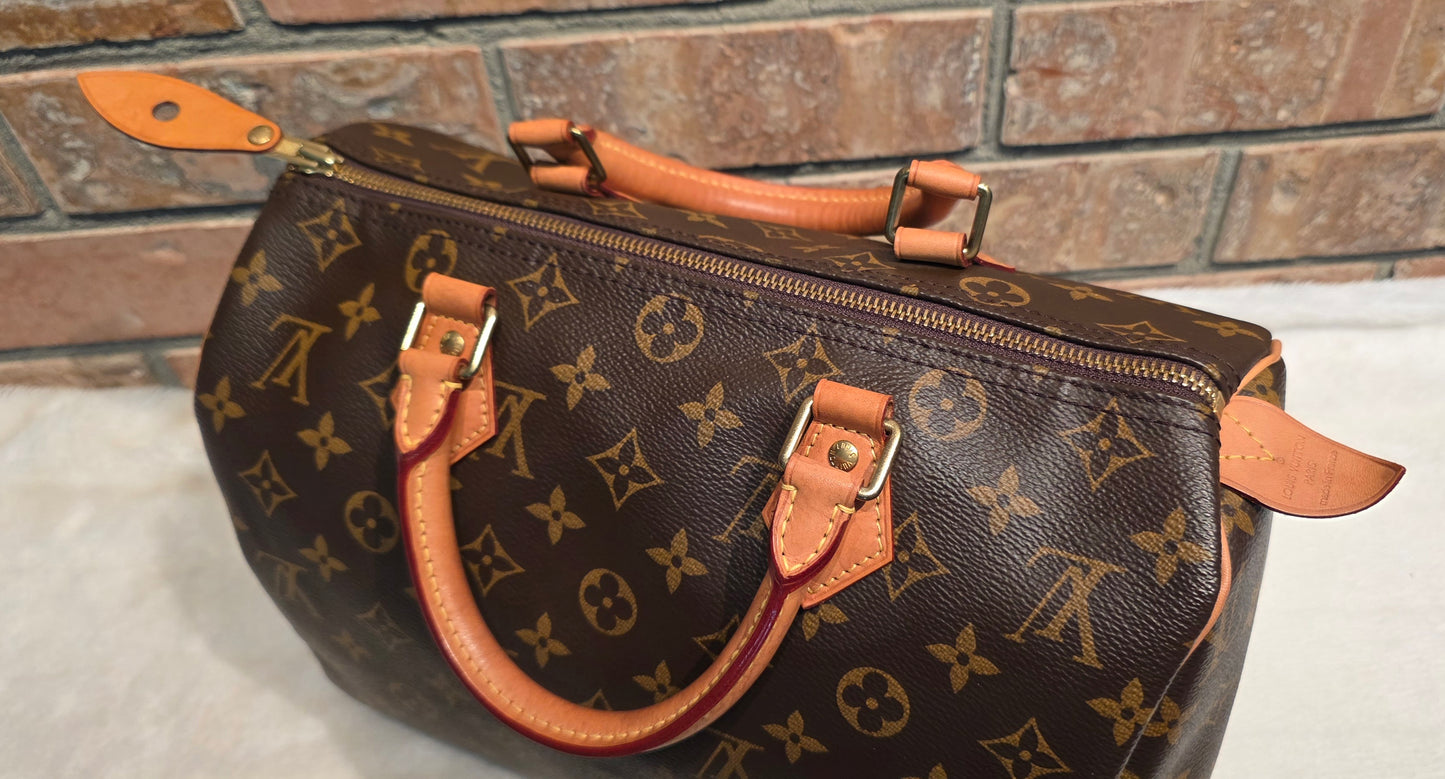 Authentic Louis Vuitton Speedy 30 Monogram