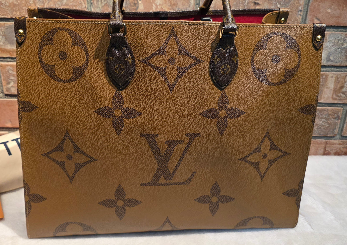 Authentic Louis Vuitton OTG GM Monogram Reverse