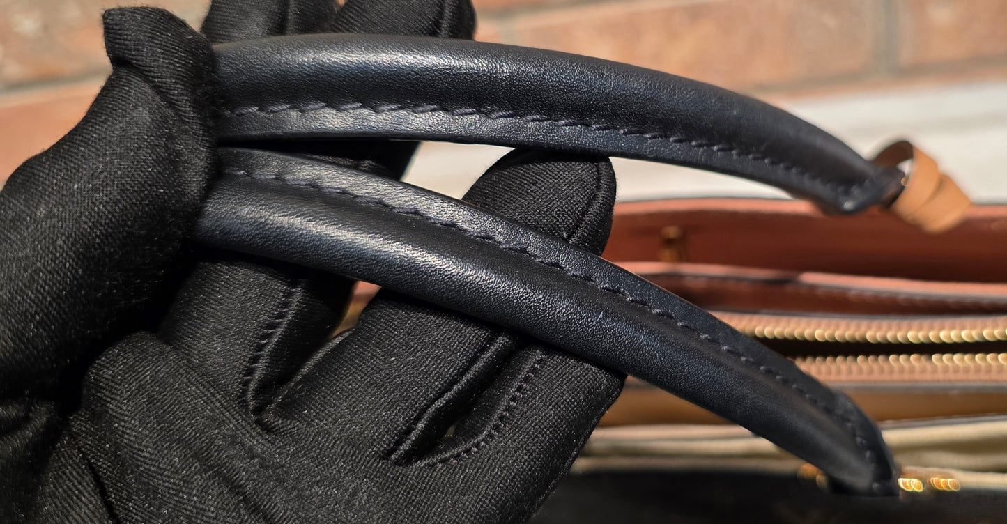 Authentic Louis Vuitton Millefeuille Sesame Peche Tote