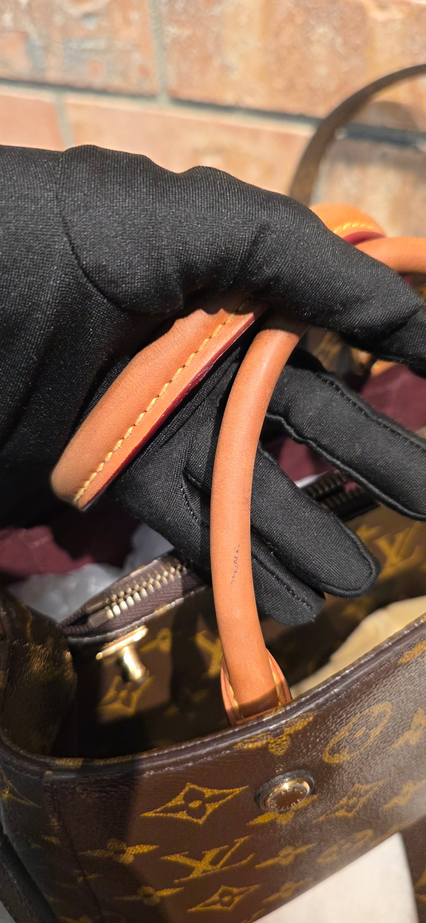 Authentic Louis Vuitton Montaigne BB Monogram