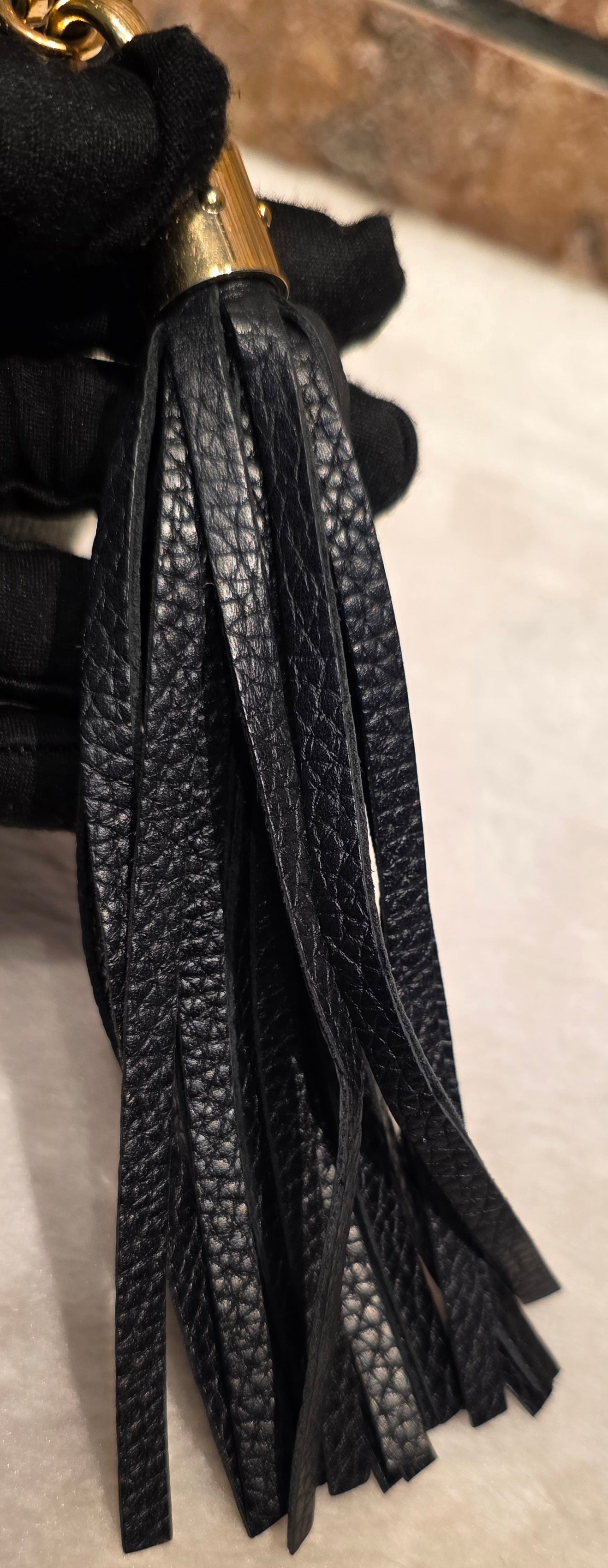 Authentic Gucci Soho Disco Crossbody Black