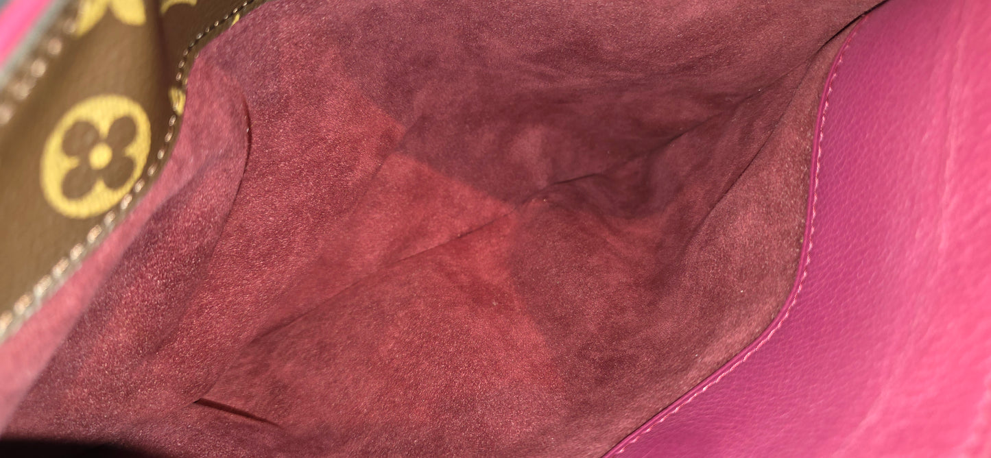 Authentic Louis Vuitton Pallas MM Aurore