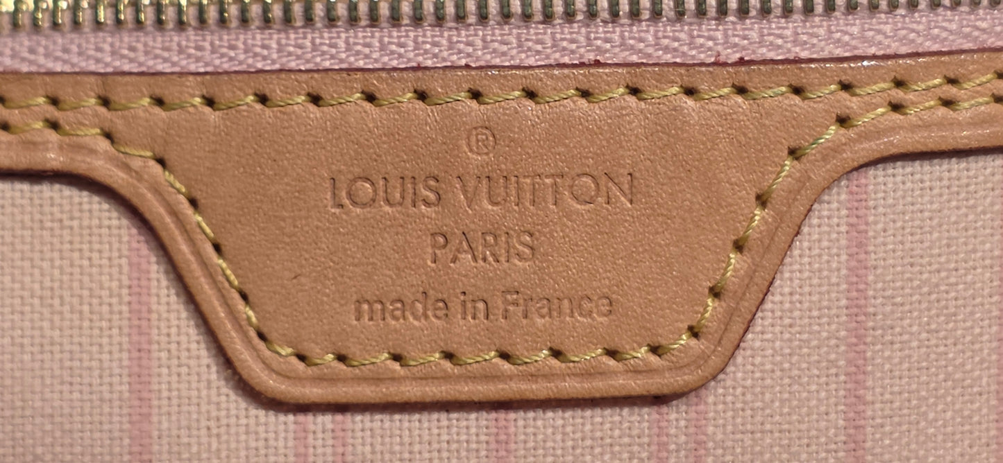 Authentic Louis Vuitton Neverfull MM Damier Azur (Bag Only)