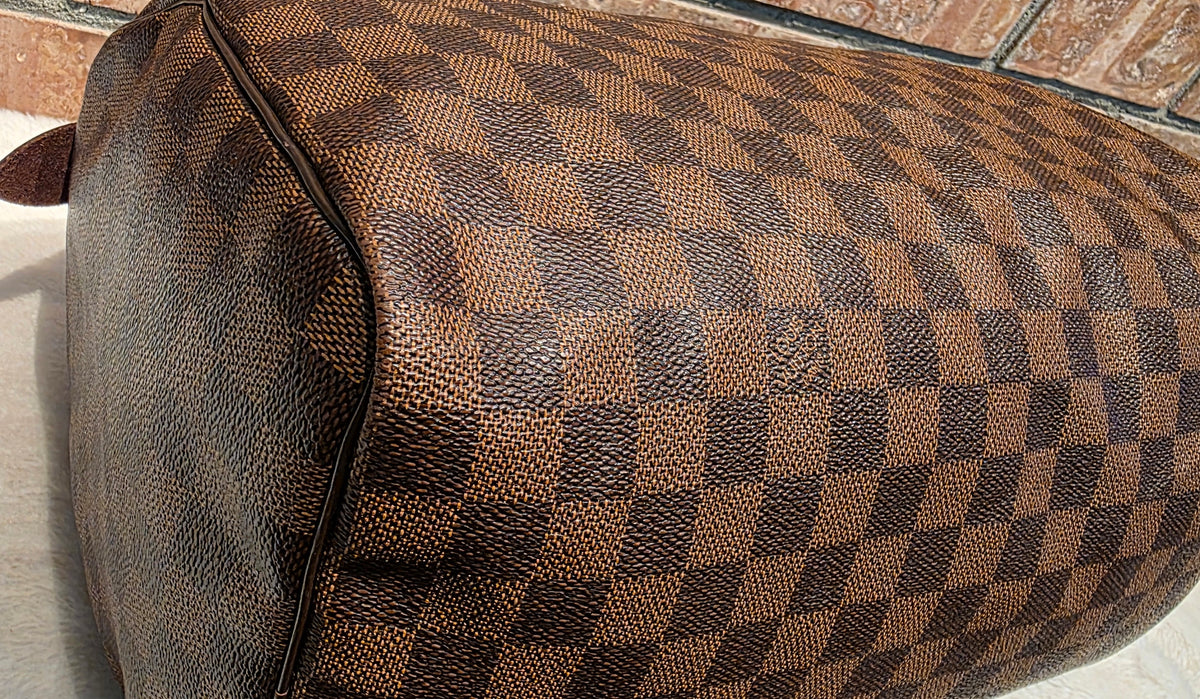 Authentic Louis Vuitton Speedy 35 Damier Ebene