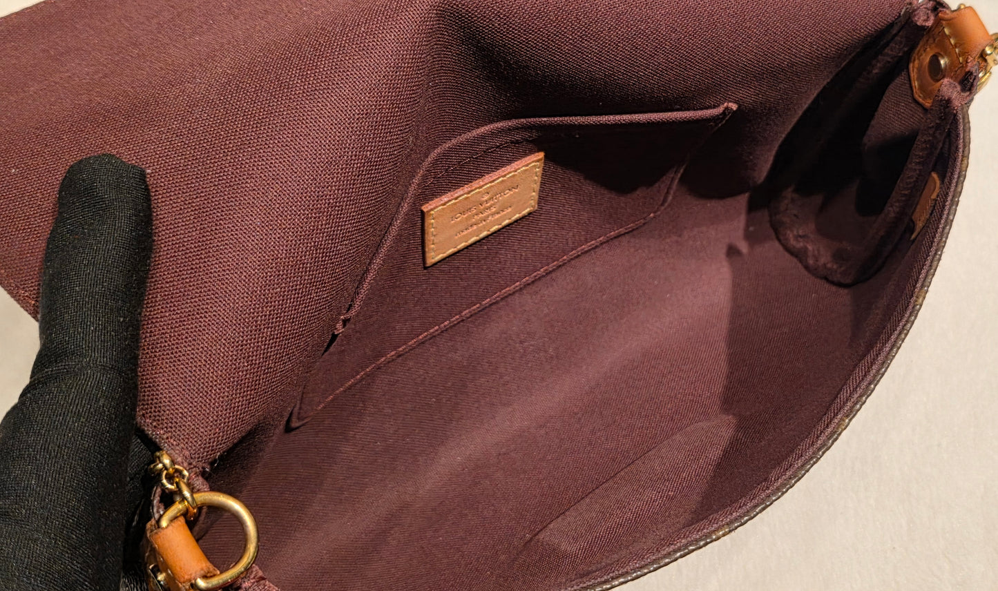 Authentic Louis Vuitton Favorite MM Monogram