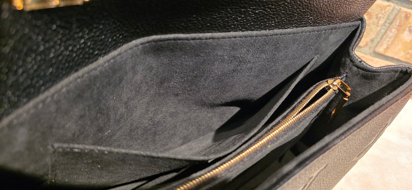 Authentic Louis Vuitton Madeleine MM Empreinte Noir