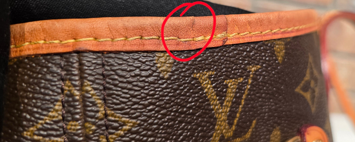 Authentic Louis Vuitton Neverfull MM Monogram
