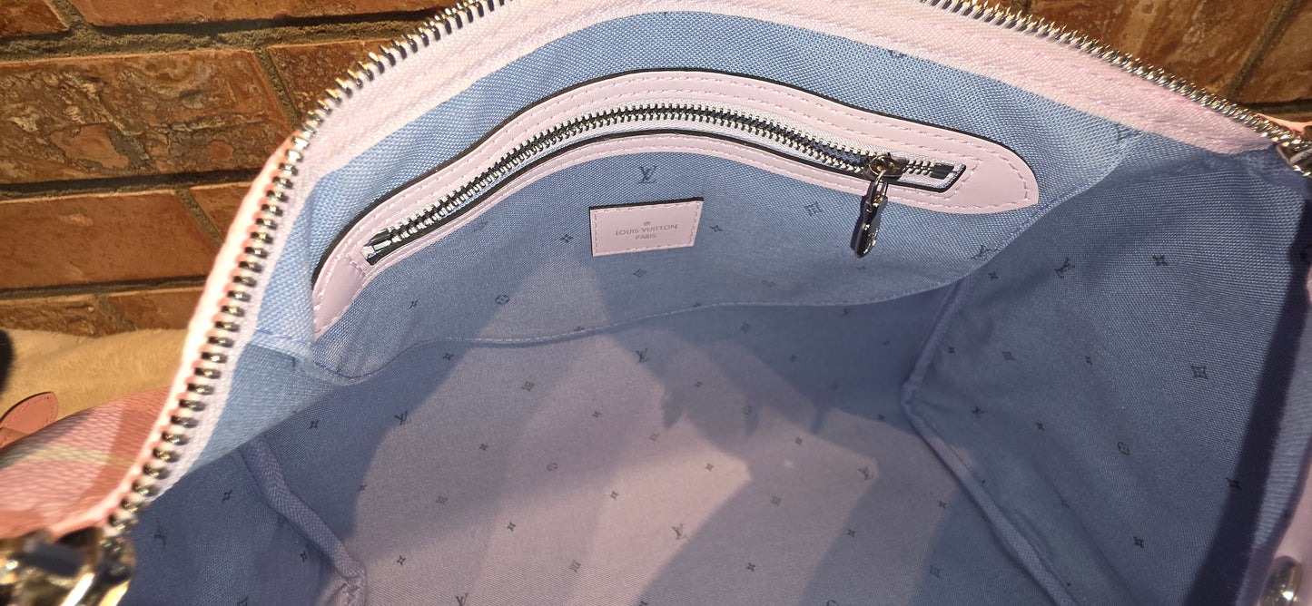 Authentic Louis Vuitton Limited Edition Speedy 30 Bandouliere Escale Pastel