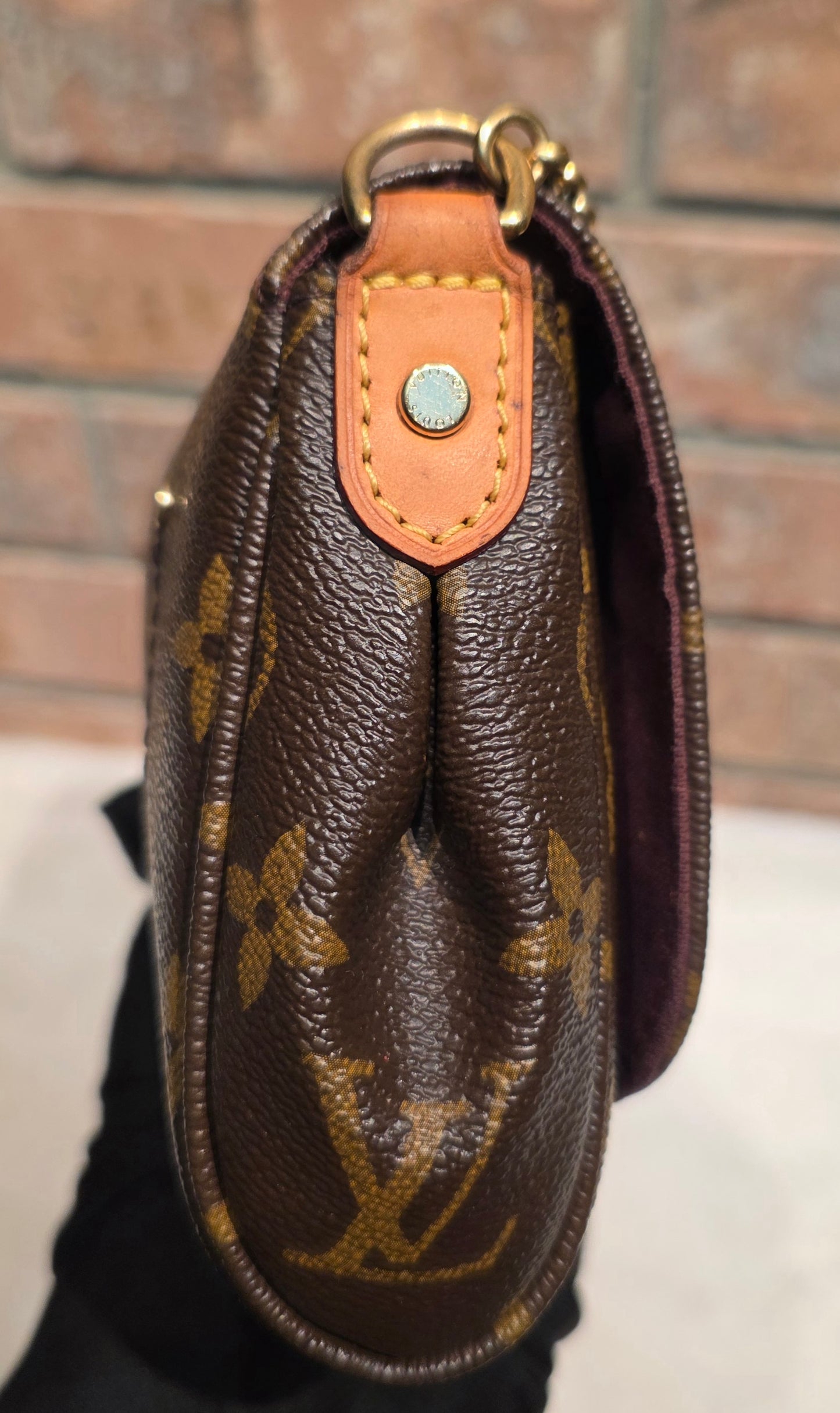 Authentic Louis Vuitton Favorite PM (NO LEATHER STRAP)