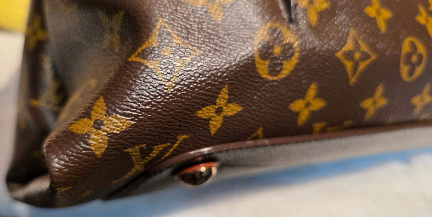 Authentic Louis Vuitton Olympe Monogram Bordeaux