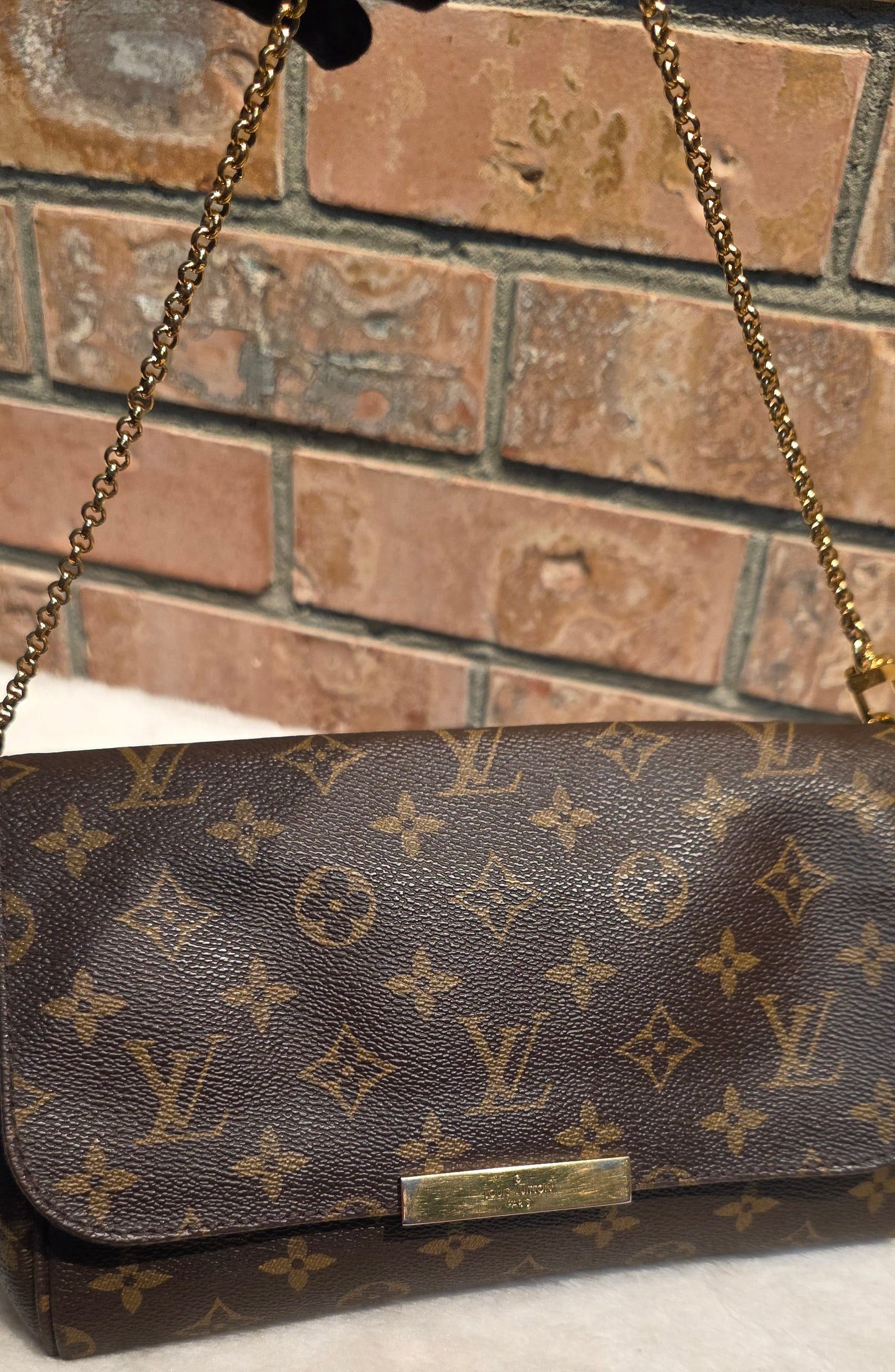 Authentic Louis Vuitton Favorite MM Monogram