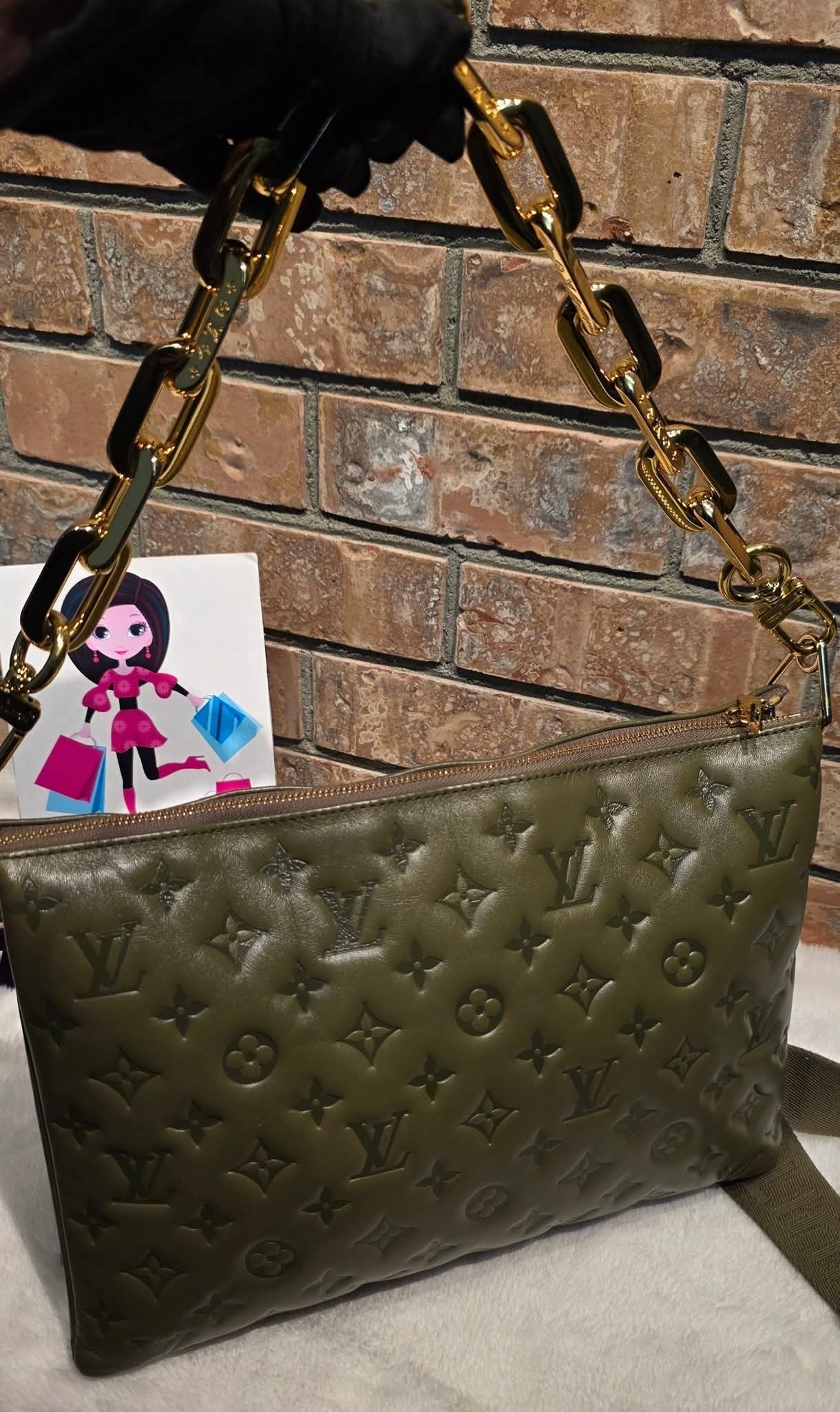 Authentic Louis Vuitton Coussin MM