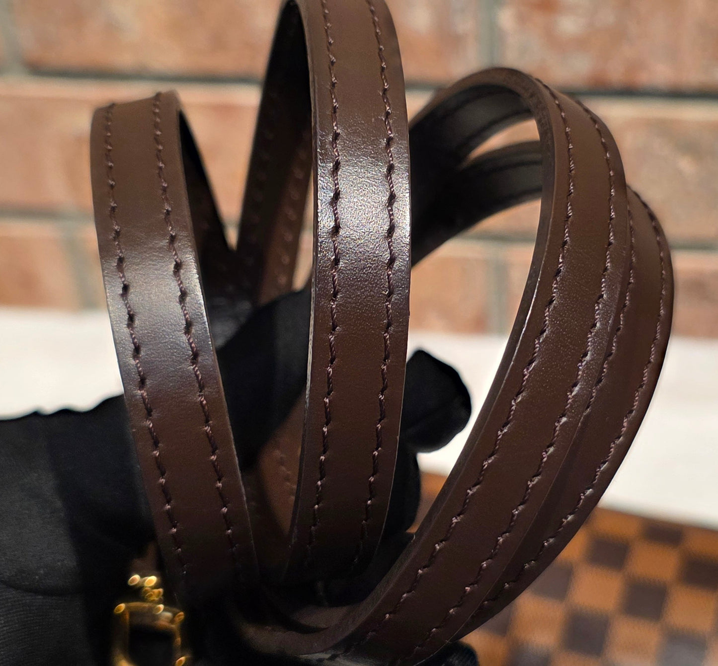 Authentic Louis Vuitton Eva Damier Ebene Crossbody