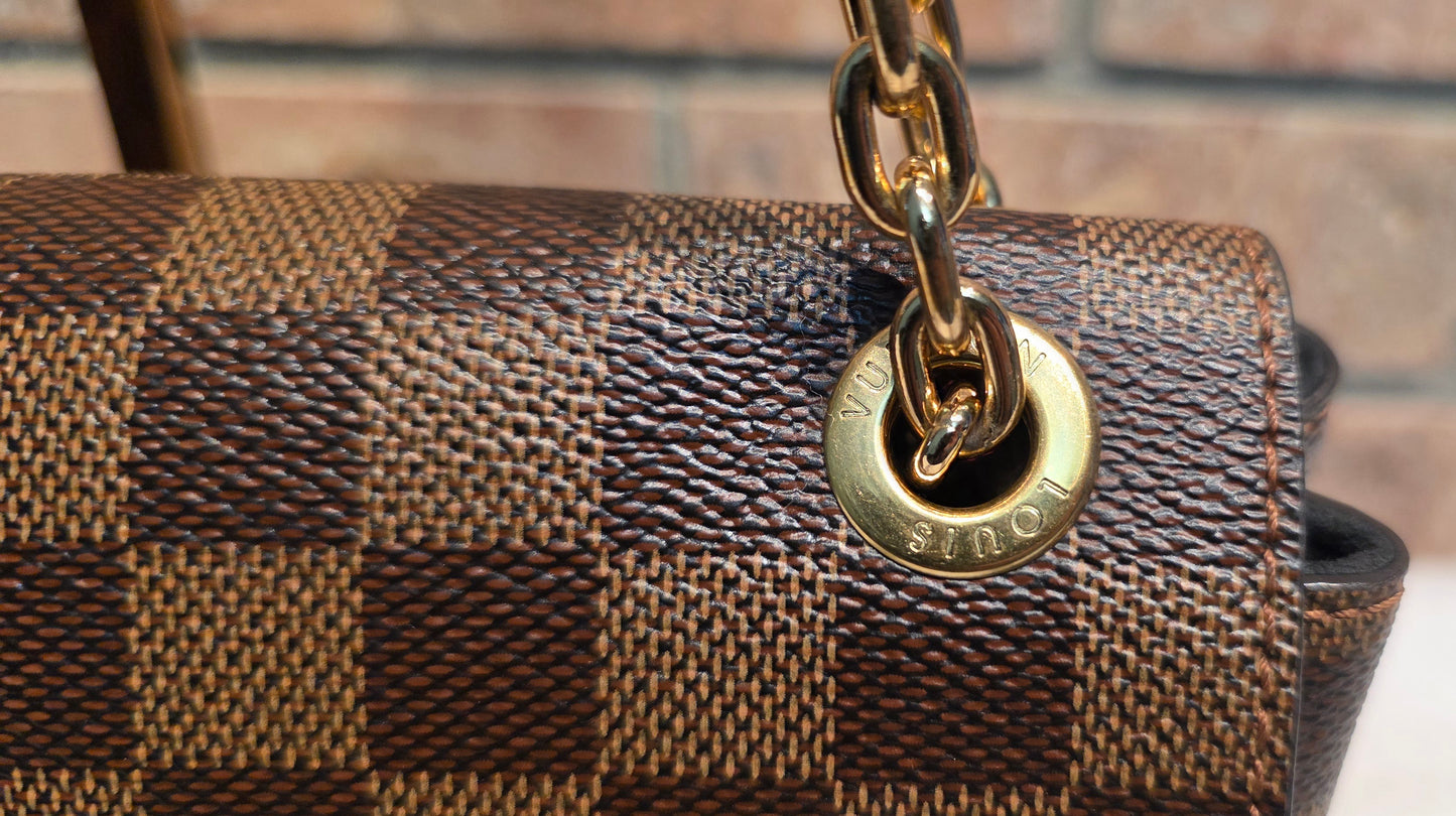 Authentic Louis Vuitton Vavin PM Damier Ebene