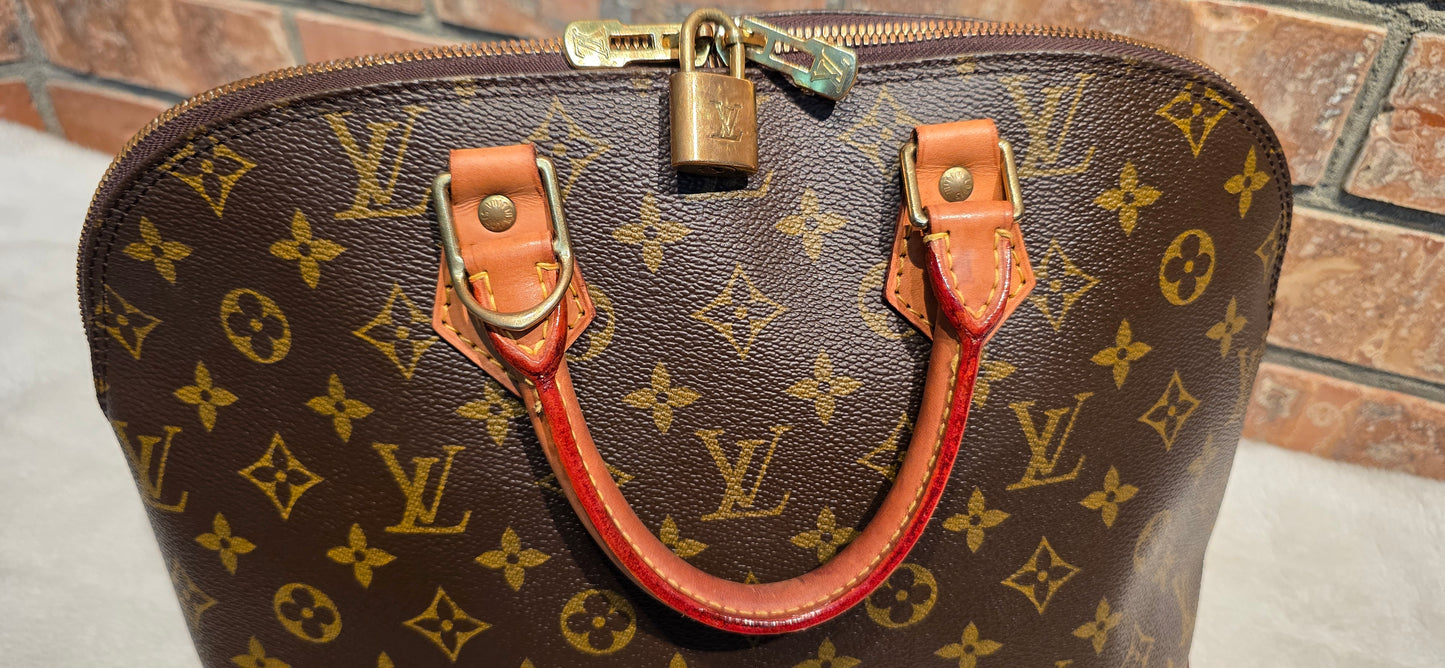 Authentic Louis Vuitton Alma PM Monogram