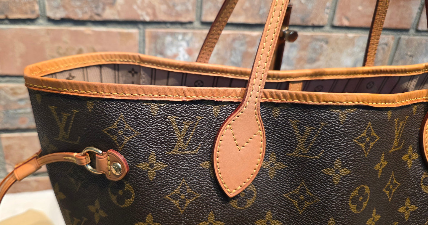 Authentic Louis Vuitton Neverfull MM Monogram
