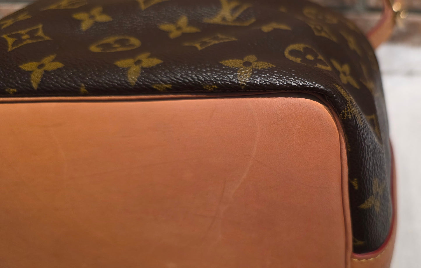 Authentic Louis Vuitton Petite Noe Monogram