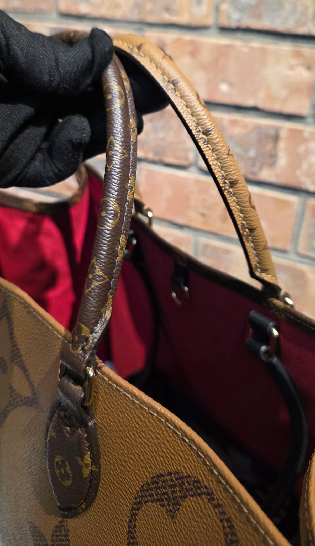 Authentic Louis Vuitton OTG GM Monogram Reverse