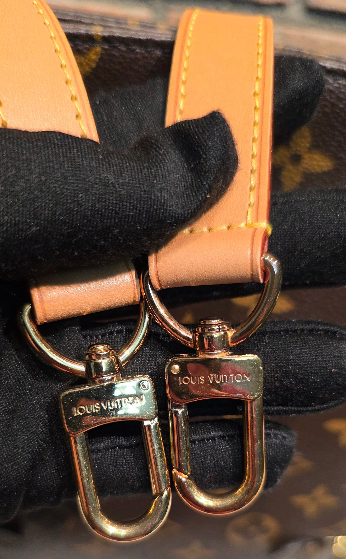 Authentic Louis Vuitton Melie Hobo (Short Handle Missing)