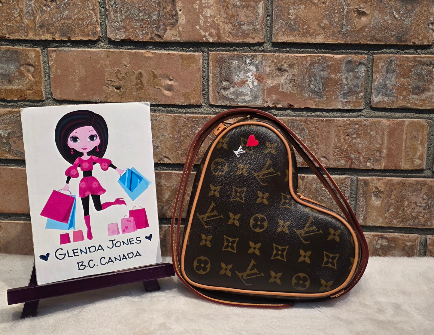 Authentic Louis Vuitton Couer Game On Heart Bag