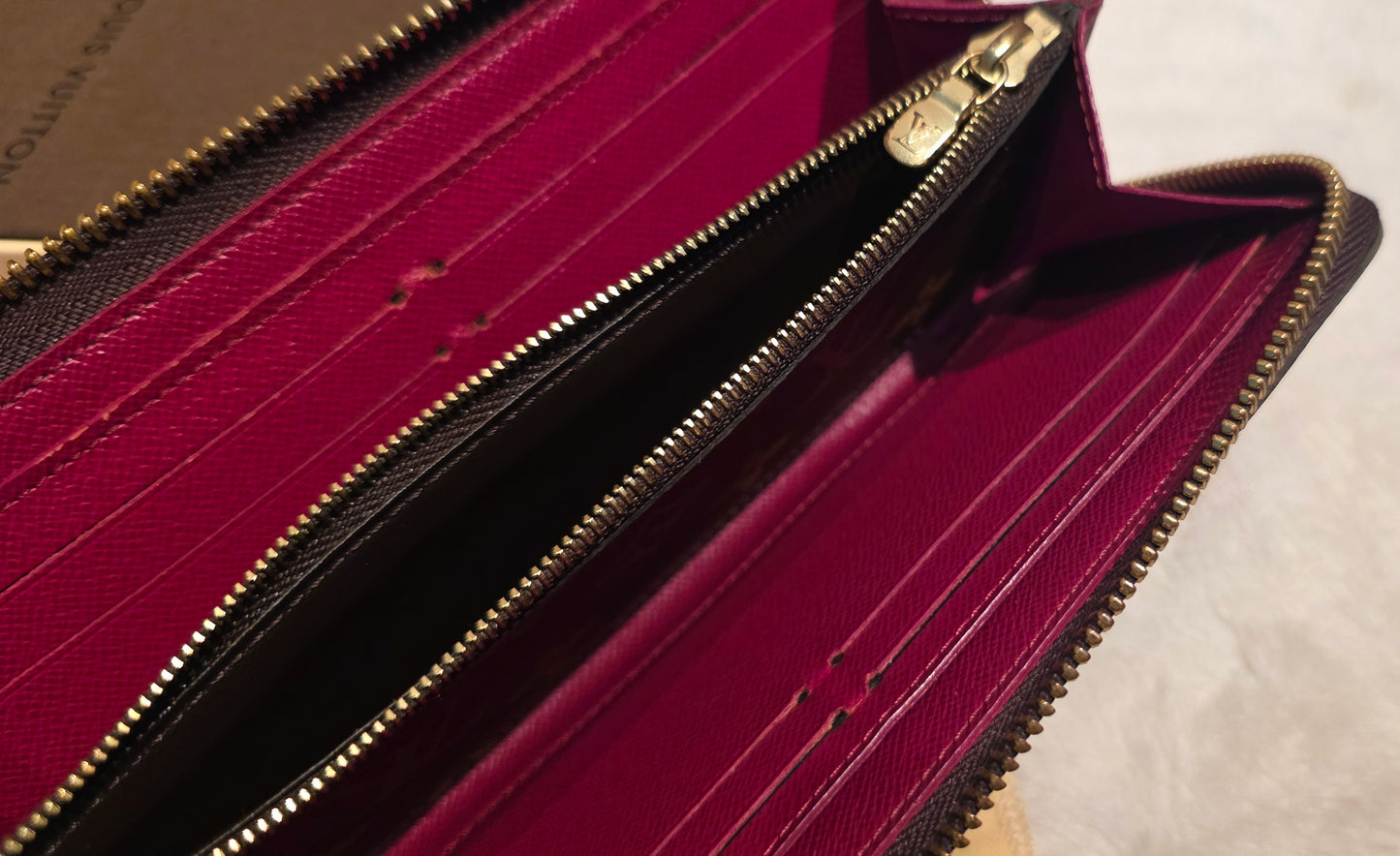 Authentic Louis Vuitton Clemence Wallet