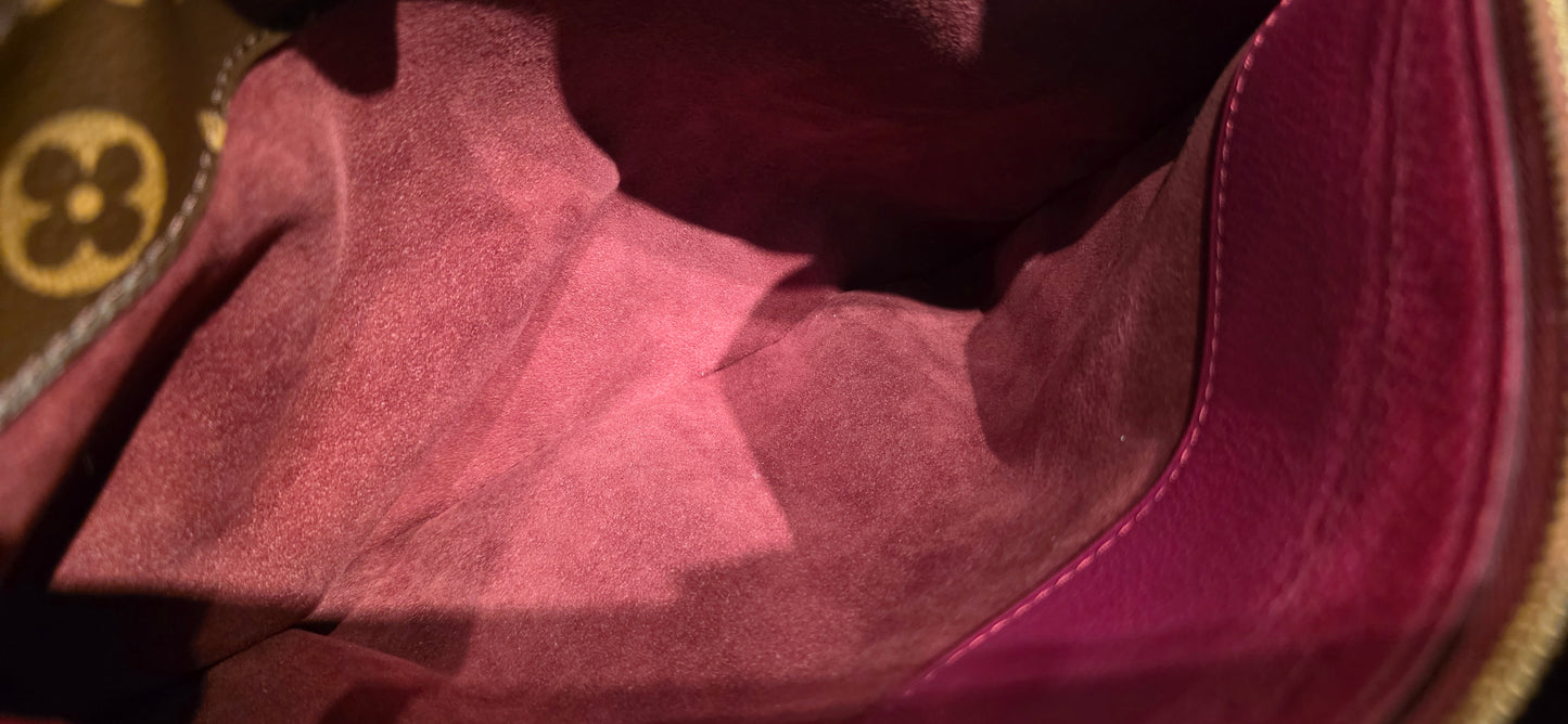 Authentic Louis Vuitton Pallas MM Aurore