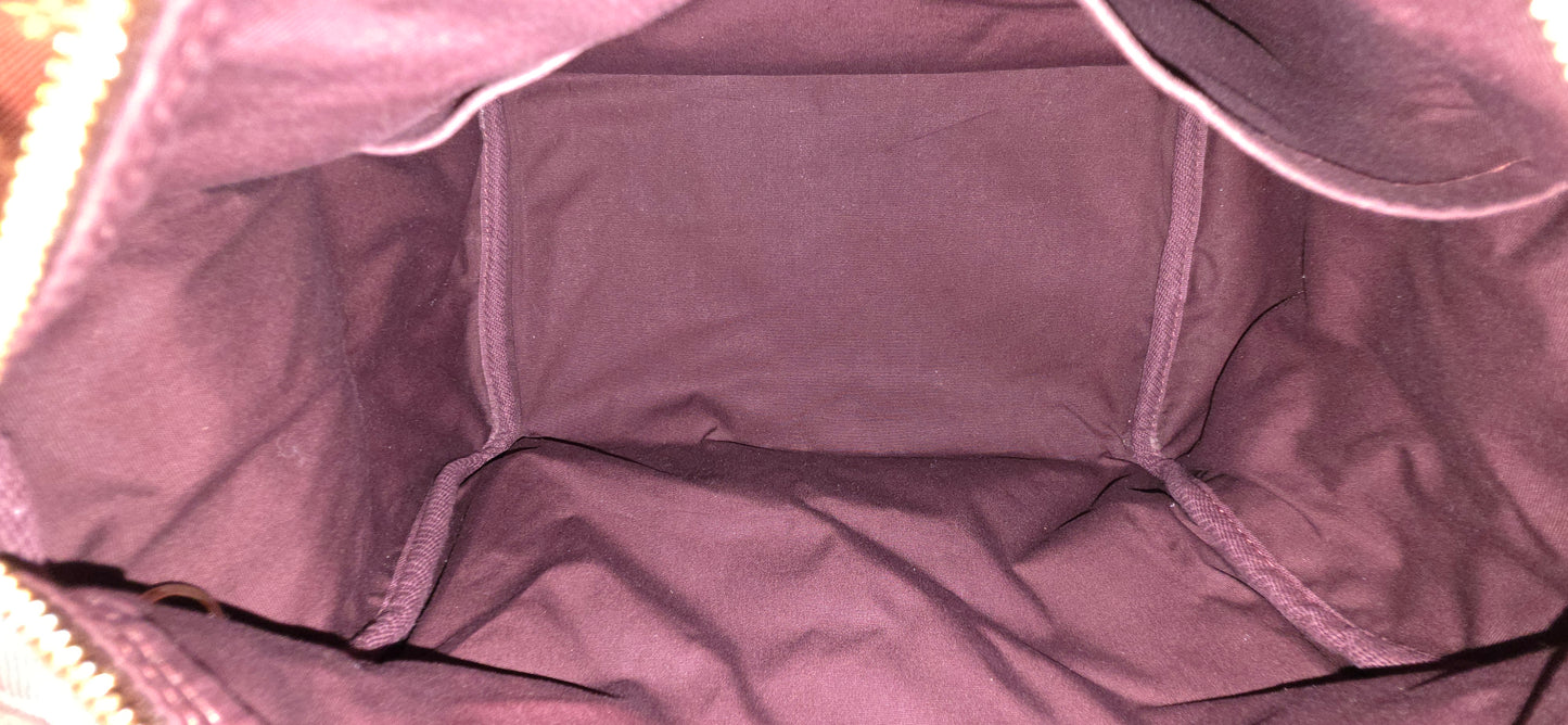 Authentic Louis Vuitton Speedy Bandouliere 30 Mini Lin (Sepia)