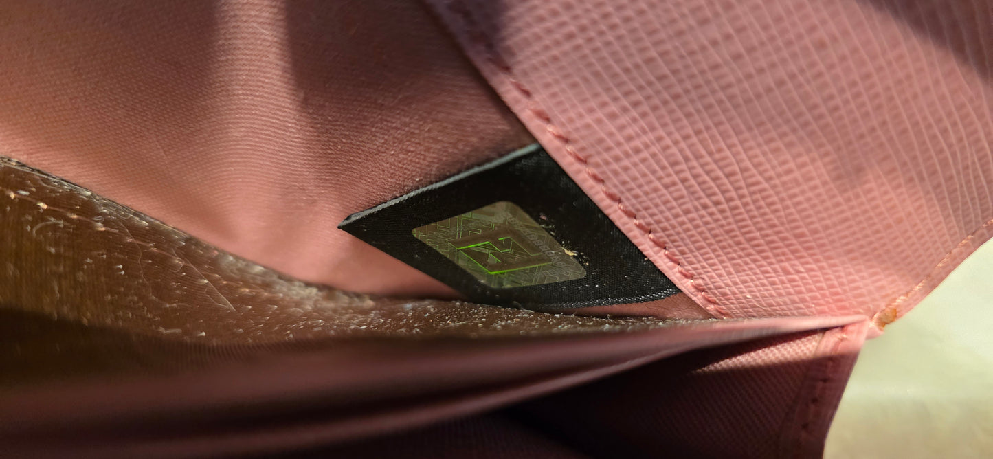 Authentic Fendi Pink OMBRE Zucca Long Wallet