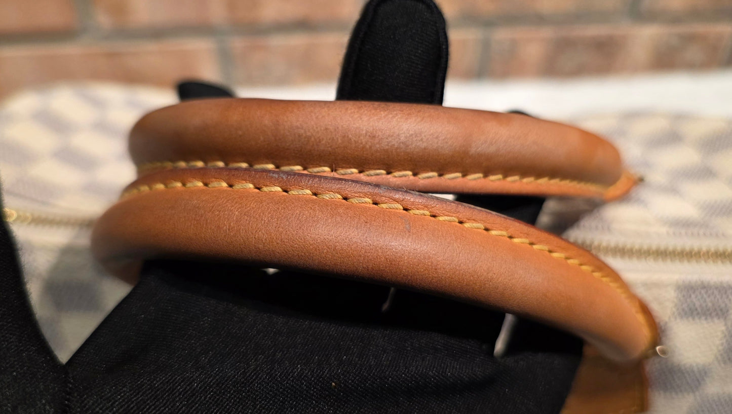 Authentic Louis Vuitton Speedy 30 Damier Azur