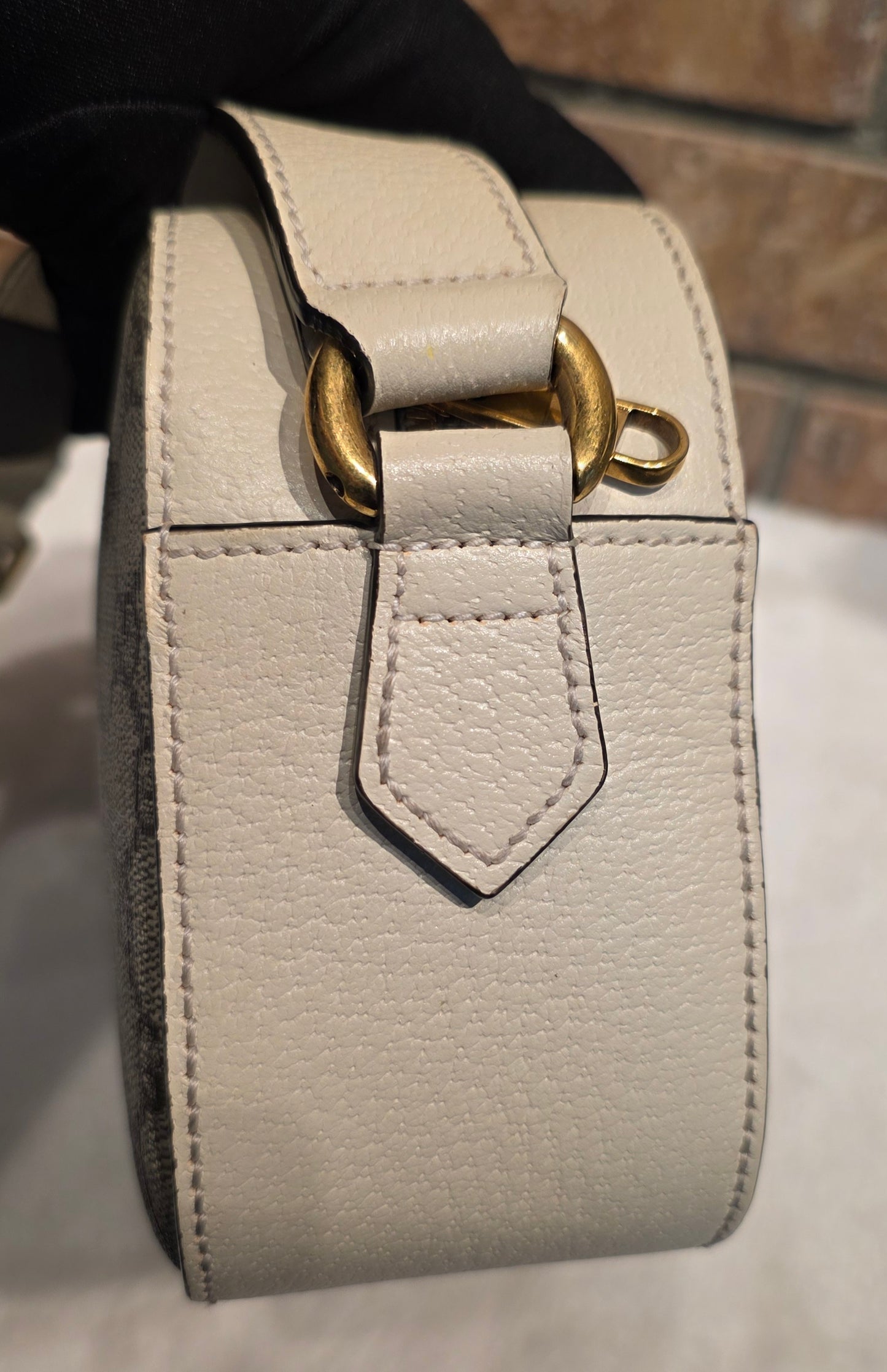Authentic Gucci GG Supreme Ophidia Small Camera Bag